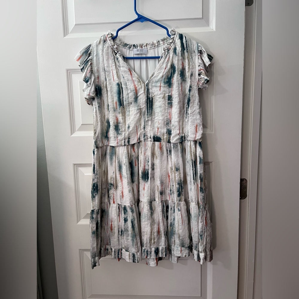 Women's Multi-Color Mini Dress - Picture 2 of 4